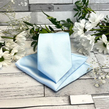 Light Blue Wedding Tie Set, 2 of 10
