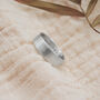 Men's Silver Personalised Eternity Ring, thumbnail 3 of 12