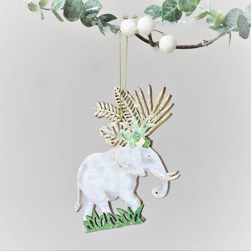Exotic Jungle Christmas Decoration By Ella James