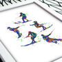 Water Skiing Poster Prints, thumbnail 2 of 4