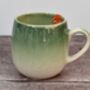 Green Reactive Glaze Mug, thumbnail 1 of 3