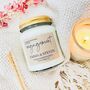 Personalised Engagement Scented Soy Candle, thumbnail 1 of 7