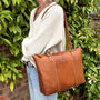 Women's Leather Shoulder Bag, Tote Bag, thumbnail 1 of 10