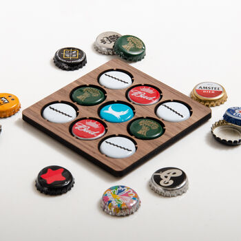 Beer Cap Wooden Coaster, 11 of 12