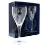 Personalised Anniversary Pair Crystal Wine Glasses, thumbnail 3 of 3