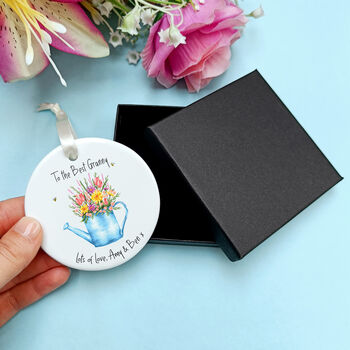 Personalised Mother's Day Floral Ceramic Decoration, 7 of 7