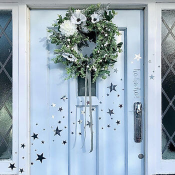 Christmas Star Door/Wall Stickers, 10 of 12