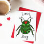 'Love Bug' Valentine Card, thumbnail 1 of 2