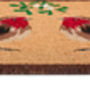 My Mat Printed Coir Christmas Robins, thumbnail 5 of 5