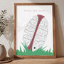 Personalised Rugby Print, thumbnail 2 of 3