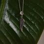 Sterling Silver Angel Wing Charm, thumbnail 4 of 7