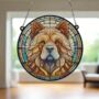 Chow Chow Stained Glass Effect Suncatcher, thumbnail 6 of 6