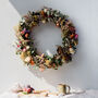 Autumnal Dried Flower Wreath, thumbnail 4 of 6