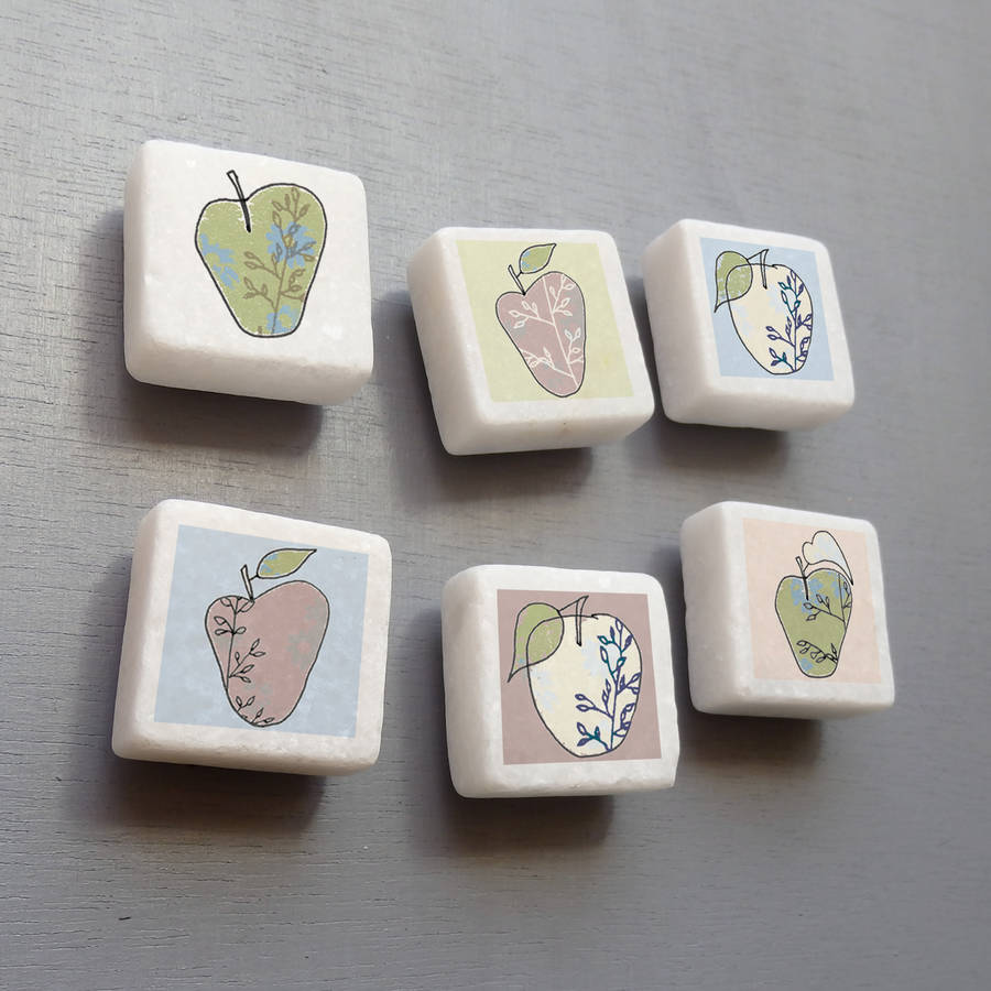 Apple Mini Marble Fridge By littlebirdydesigns