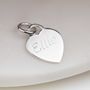 Personalised Children's Silver Heart Charm Bracelet, thumbnail 3 of 6