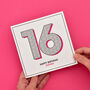 Personalised 16th Birthday Card, thumbnail 1 of 2