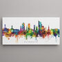Plymouth Skyline Cityscape Art Print, thumbnail 2 of 12