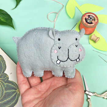 Henry The Hippo Felt Sewing Kit, 6 of 10