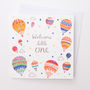 A 'Welcome Little One' New Baby Card, thumbnail 1 of 4