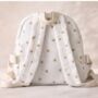 Personalised Custom Embroidered Ditsy Girls Rounded Backpack, thumbnail 4 of 5