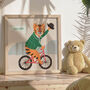 Personalised Name Dapper Day Out Children's Print, thumbnail 1 of 3