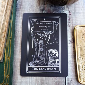 Prospero Tarot Card Mini Print 'The Magician', 2 of 3