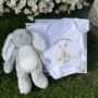 Bunny Soft Toy And Bodysuit Gift Box, thumbnail 1 of 6