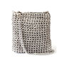 Upcycled Eco Fashion Shiny Crochet Ring Pulls Bag, thumbnail 1 of 12