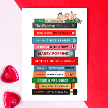 Funny Literary Wedding Card, 4 of 5
