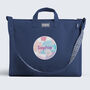 Personalised Painterly Design Kids Book Bag, thumbnail 7 of 9