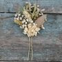 Wedding Dried Flower Bouquet Meadow Neutrals Left, thumbnail 4 of 5