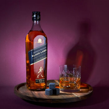 Johnnie Walker Black Label Whisky And Personalised Glass, 2 of 5