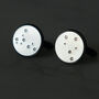 Hand Made Silver Constellation Cufflinks, thumbnail 1 of 10