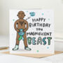 'Magnificent Beast' Birthday Card, thumbnail 10 of 11