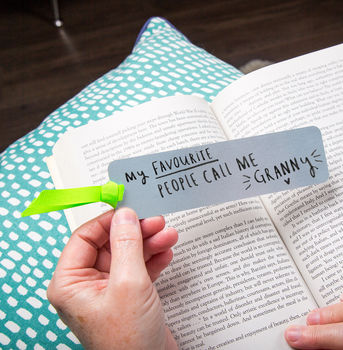 'My Favourite People Call Me Grandma' Bookmark, 2 of 6