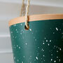 Green Splash Hanging Plant Pot, thumbnail 2 of 4