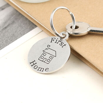 First Home Gift Housewarming Present Keyring, 6 of 8