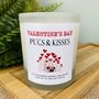 Personalised Pug Valentines Candle Gift, thumbnail 4 of 12