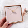 Thank You For Helping Me Tie The Knot Necklace, thumbnail 1 of 3