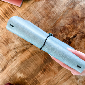 Vegan Leather Journal Cover – Customisable A5 Folio Planner System, 5 of 12