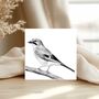 Jay Bird – Hand Drawn Woodland Greeting Card Illustration, thumbnail 1 of 6