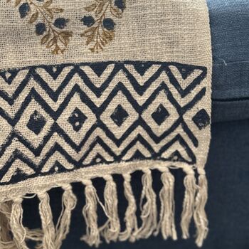 Block Printed Colourful Cotton Sofa Throw, 11 of 11
