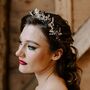 Black Bohemian Bridal Crown, thumbnail 3 of 5