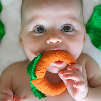 100 % Natural Rubber Fruit And Vegetable Teether, 10 of 10