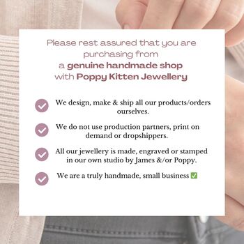 Men's Personalised 'Secret Message’ Black Pu Leather Bracelet, 5 of 5