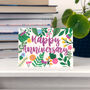 Colourful 'Happy Anniversary' Card, thumbnail 2 of 3