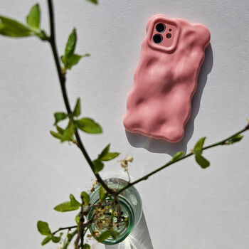 Lacquer Pink Bubblegum Phone Case, 2 of 4