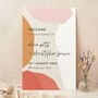 Painterly Colour Pop Wedding Welcome Sign, thumbnail 1 of 3