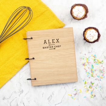 Personalised ‘Head Chef’ Cookbook For Him, 2 of 10