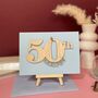 Personalised Golden Wedding Anniversary, thumbnail 4 of 8